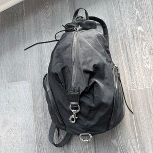 Rebecca Minkoff Sleek Black Backpack